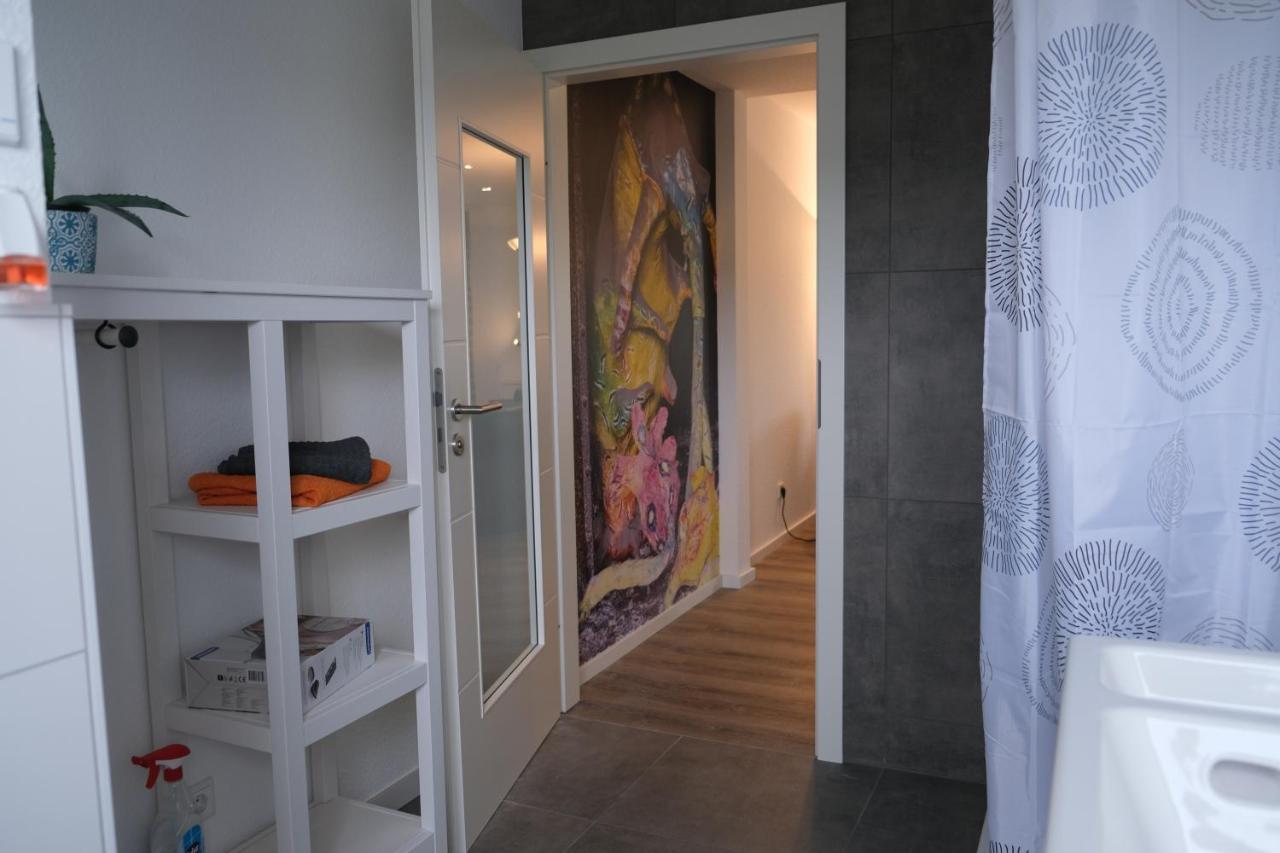 Fewo Timon Grosszuegig Modern Mit Terrasse Ca 50 Qm Hamm  Zewnętrze zdjęcie